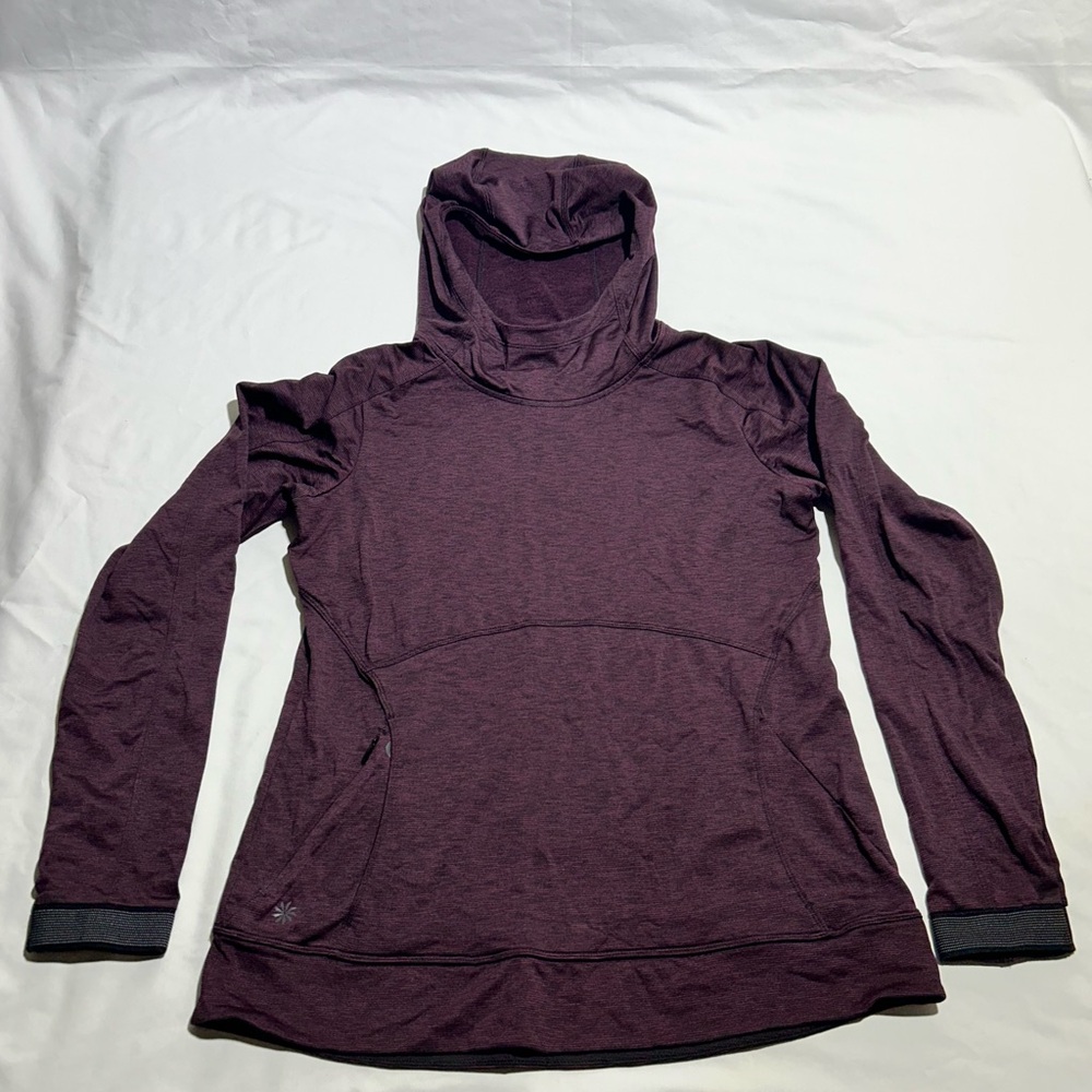 Athleta Women's Plum Hooded Sweatshirt